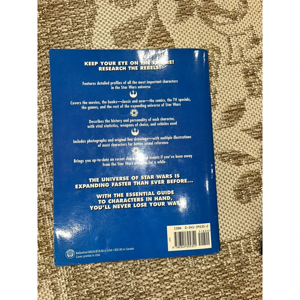 1995 Star Wars The Essential Guide to Characters & Essential Guide To Weapons